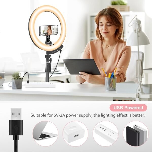 LED Ring Light with Tripod