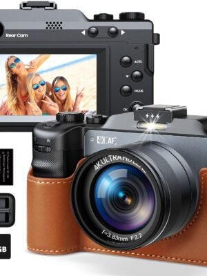 4K Digital Camera for Photography