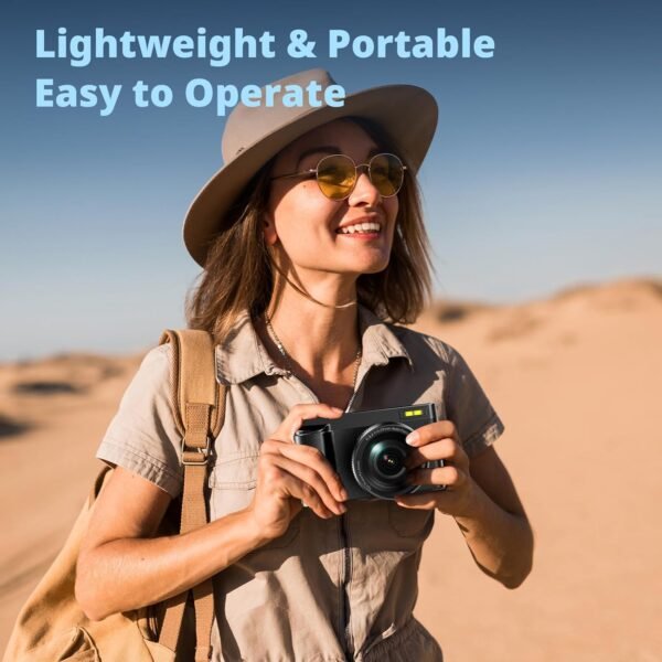 4K Digital Camera for Photography