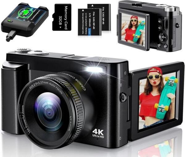 4K Digital Camera for Photography