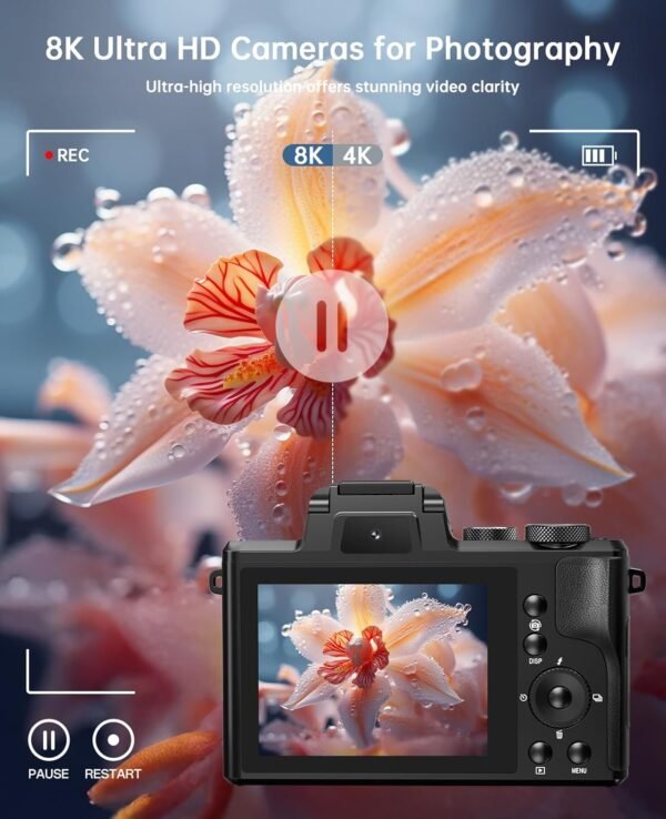 8K Vlogging Camera