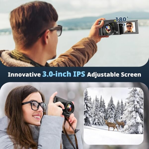 4K Digital Camera for Photography