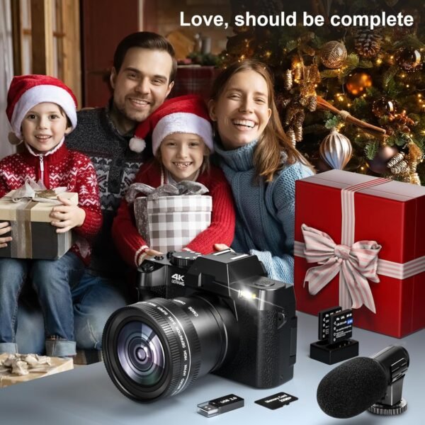 4K Vlogging Camera
